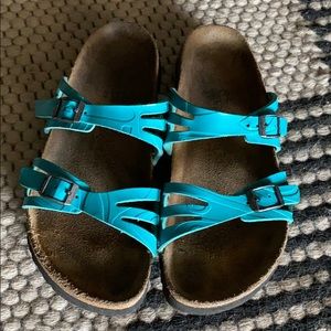 Birkenstock two strap granada soft footbed birki’s